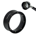 MiiCoffee 58mm Magnetic Aluminum Dosing Funnel - Espresso Coffee Dosing Ring - with 9 Magnetized Steel Compatible with 58mm Portafilter (Tall)