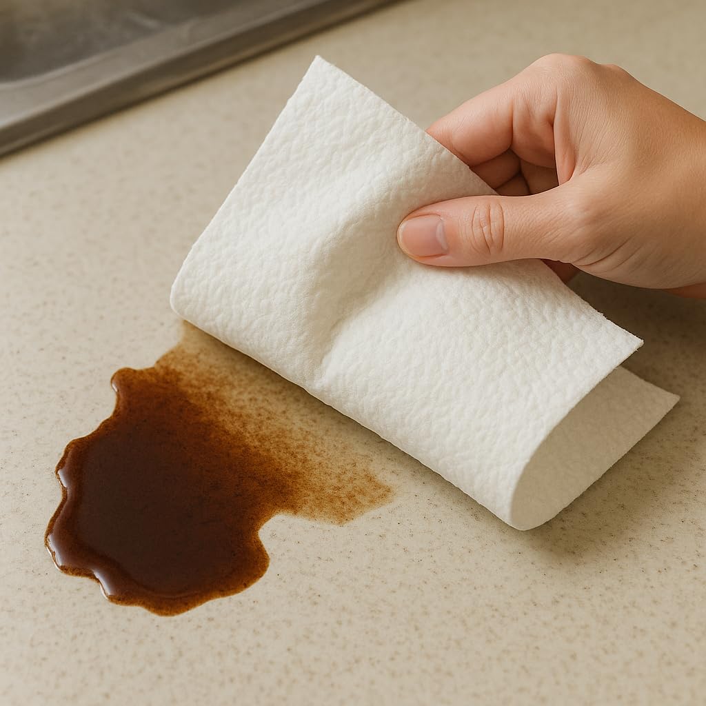 Reusable Bamboo Paper Towel Roll – 20 Sheets – Eco-Friendly, Washable, Zero-Waste – Replaces 60 Paper Towel Rolls