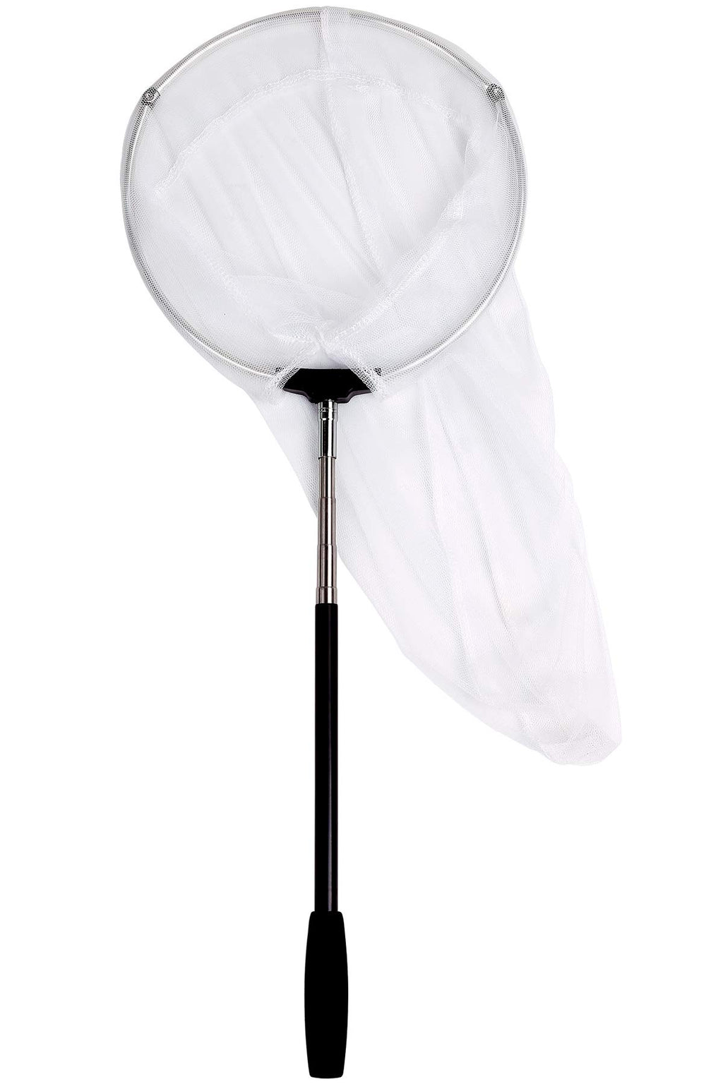 (25cm Ring, 120cm Handle) - RESTCLOUD Insect and Butterfly Net with 25cm Ring, Handle Extends to 120cm
