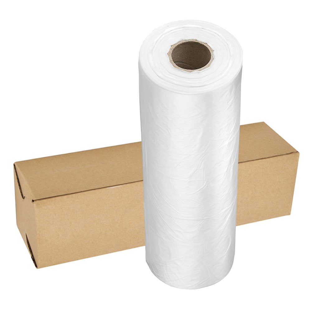 2 Rolls 700 Bags - 30x50cm(12x20in) Clear Plastic Bags for Groceries, Transparent Produce Bag for Fruits Vegetable Kitchen Food Storage, Small Reusable Poly Packing Bags
