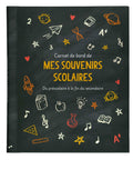 Pierre Belvédère - Carnet de bord Mes souvenirs scolaires - Album du préscolaire à la fin du secondaire - Système scolaire canadien Québec - Français - 10.5 x 12-550043