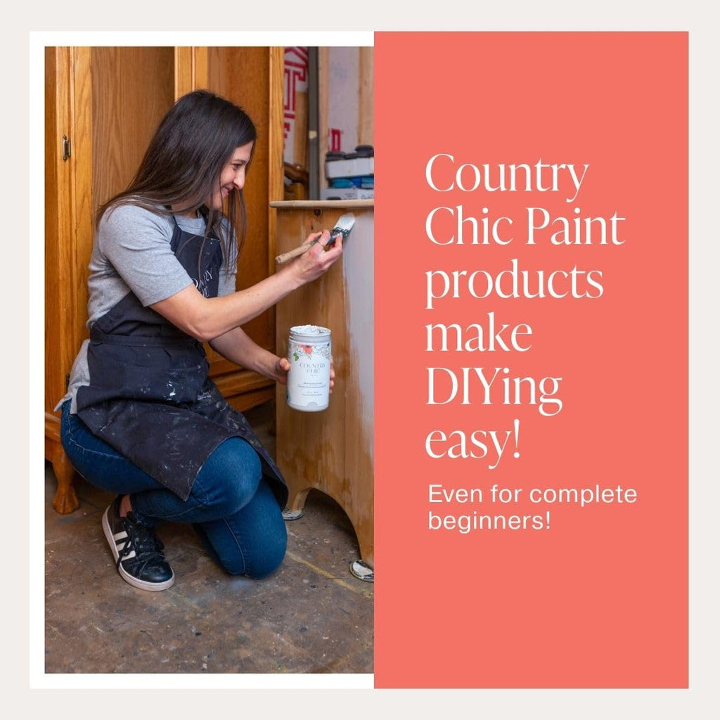 Clear Coat - Eco-Friendly Clear Satin Sheen Top Coat for Chalk Style Furniture Paint, Very Durable, Non Yellowing, Waterproof Sealant for High Traffic Furniture - Indoor/Outdoor - Pint (16 oz)