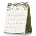 Jotsome Small Desk Calendar 2026-2027, 18 Months Standing Flip Calendar (6"x7.5") from Now to June 2027, Double-Sided Design Aesthetic Desk Calendar with To Do List, 250GSM Thick Paper