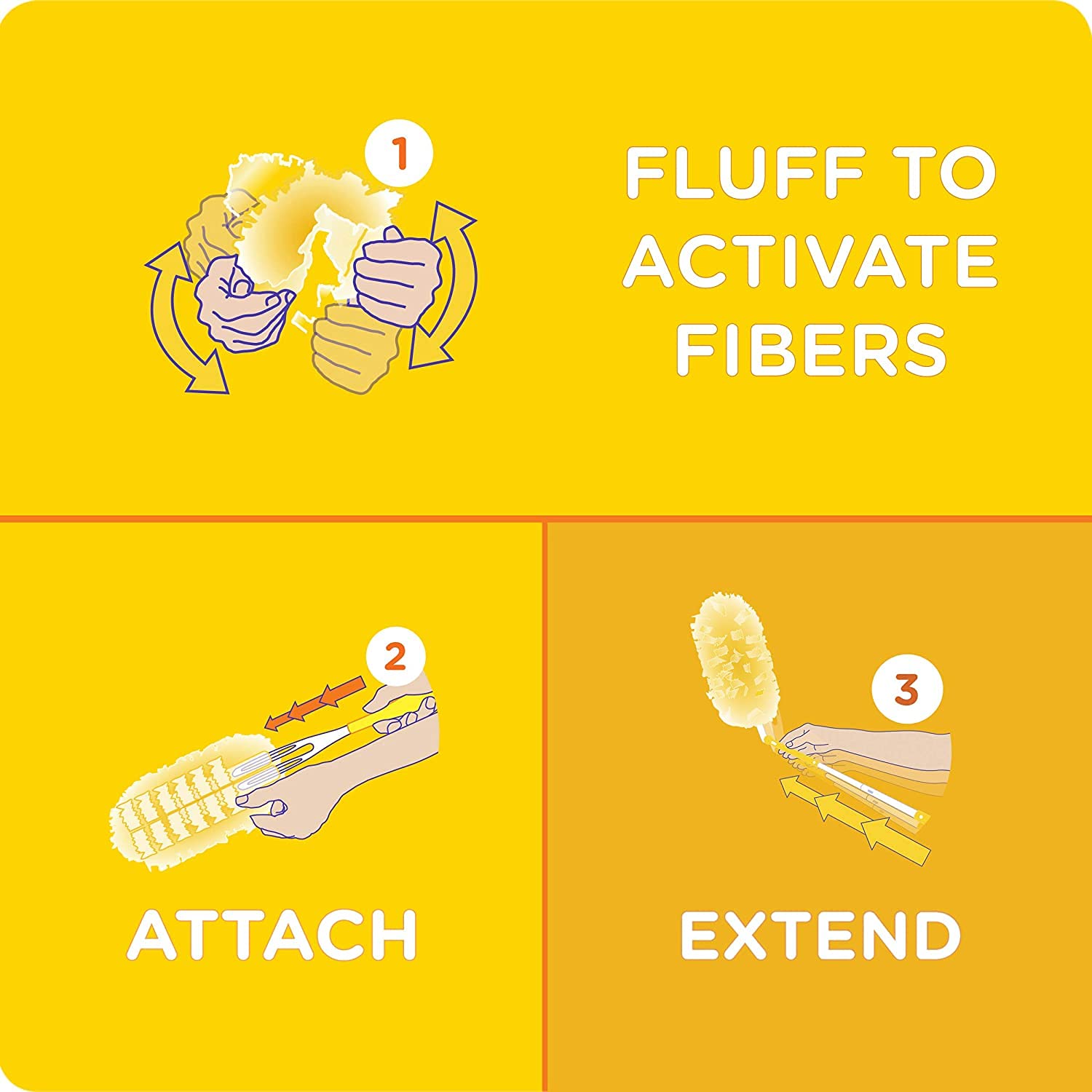 Swiffer 360 Dusters Extender Kit, Extends up to three feet