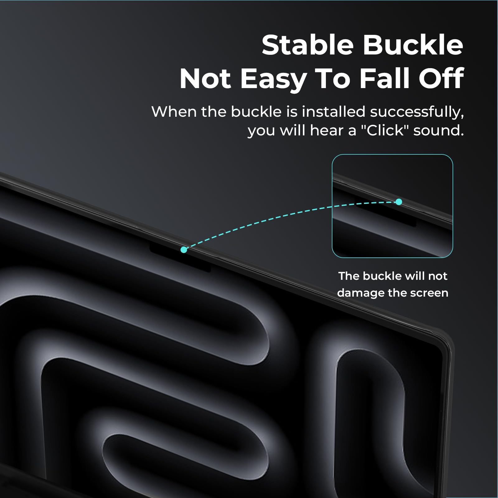 BlueSwan Case Compatible with MacBook Pro 14 inch M5 M4 M3 M2 M1 Pro/Max 2025 2024-2021 Release, Flexible PP, Anti-Scratch Anti-Cracking Protective Case, Matte Black