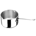 BOHK 0.3 Quart Small Stainless Steel Saucepan Nonstick Sauce Pan Handy Butter Warmer Pot with Pour Spout (300 ml)