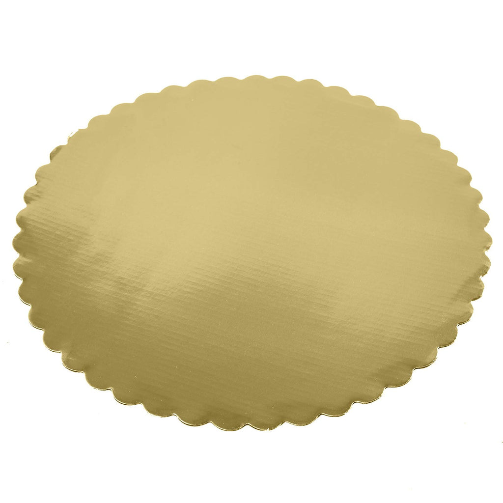 [25pcs] 10" Gold Cakeboard Round,Disposable Cake Circle Base Boards Cake Plate Round Coated Circle Cakeboard Base 10inch,Pack of 25