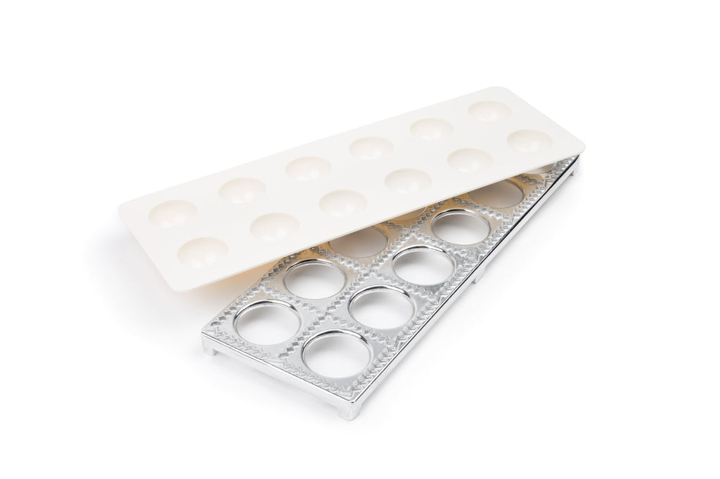 Fox Run Ravioli Maker, Aluminum, Makes 12 1.5" Raviolis