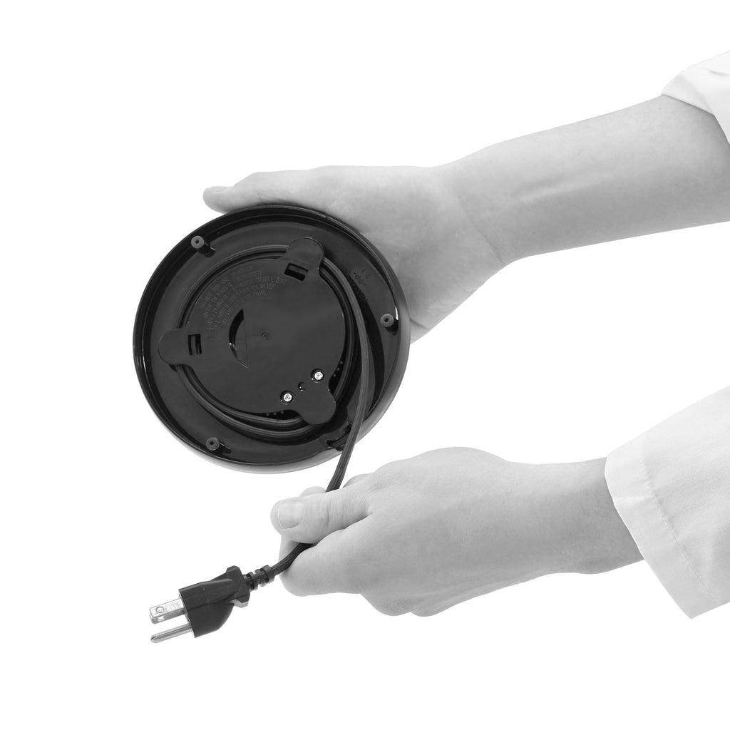 Starfrit Electric Variable Temperature Control Glass Kettle - 1.7L - 5 Preset Temperature Settings - 1500W