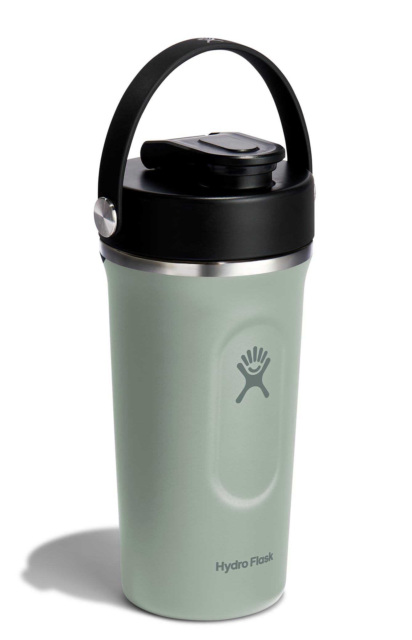 Hydro Flask 24 Oz Stainless Steel Insulated Shaker Bottle with Leakproof Flip-Top Chug Spout, and Double Wall Insulation, Agave