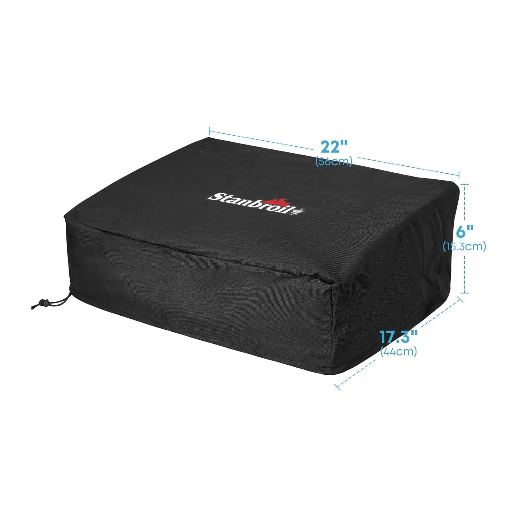 Stanbroil Griddle Cover Fits Blackstone 22”/17" Table Top Griddle Without Hood, 600D Polyester, Replacement Grill Cover for Blackstone 1724