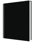 60 Pocket Presentation Book with Clear Sheet Protectors, A4 Portfolio Folder Binder Display 120 Pages Bound Thickened Sheet Protectors Binder for Children Artwork Sheet Music Diamond Paintings, Black
