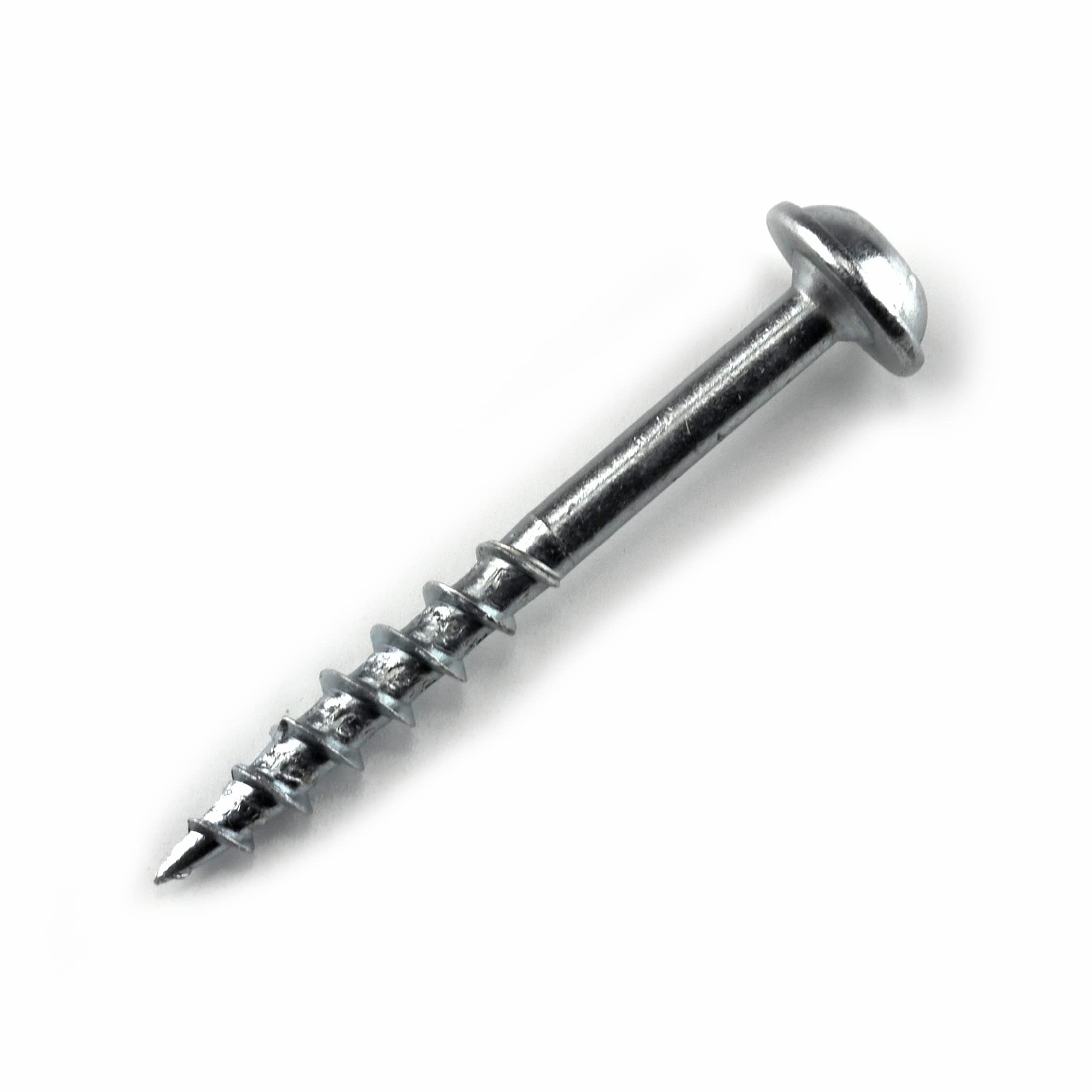 Kreg Zinc Pocket-Hole Screws - SML-C150-250 - 1-1/2 Inch - Coarse Thread - Maxi-Loc Head - Indoor - 250 Count