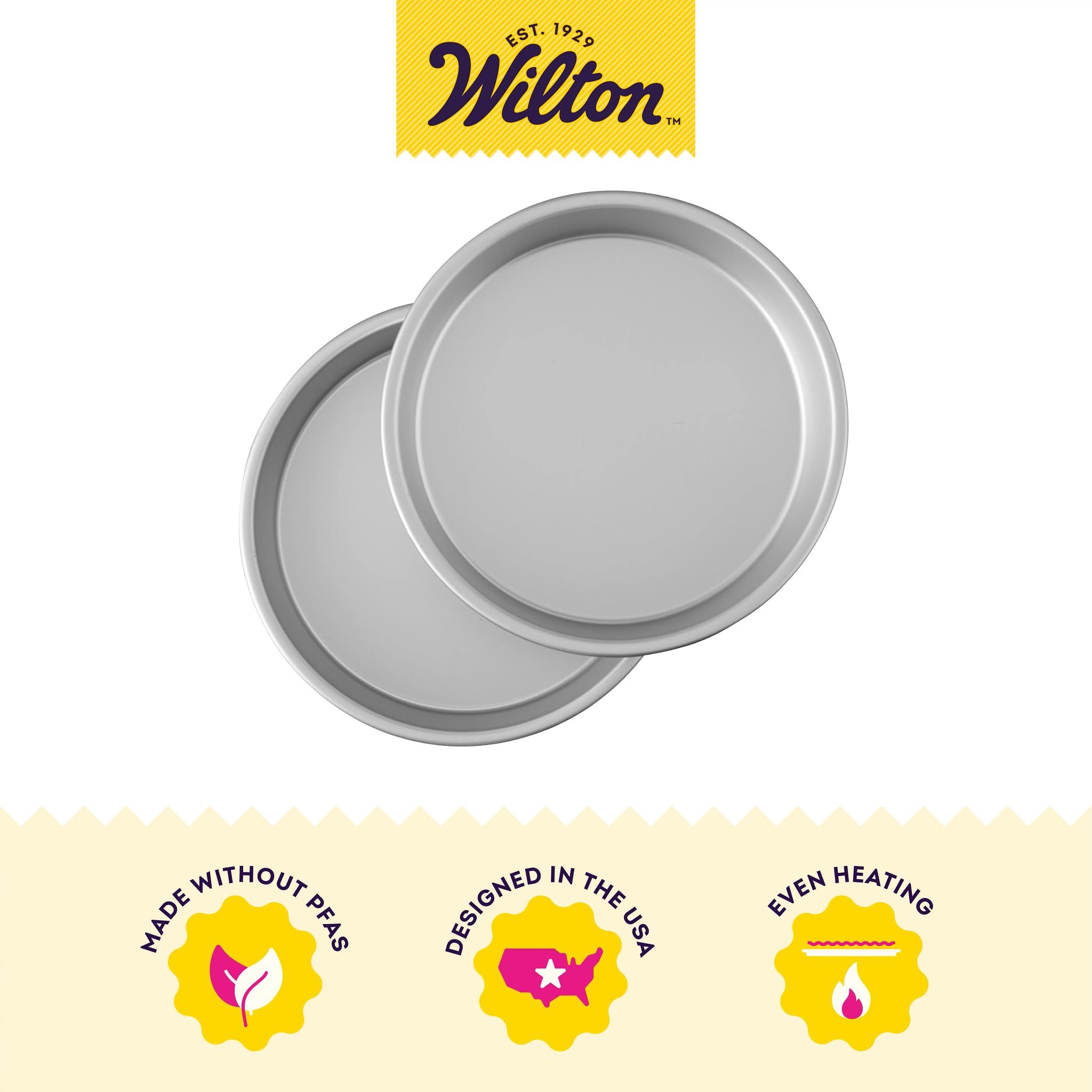Wilton Performance Pans Alumminum Round Cake Pan; 9-Inch