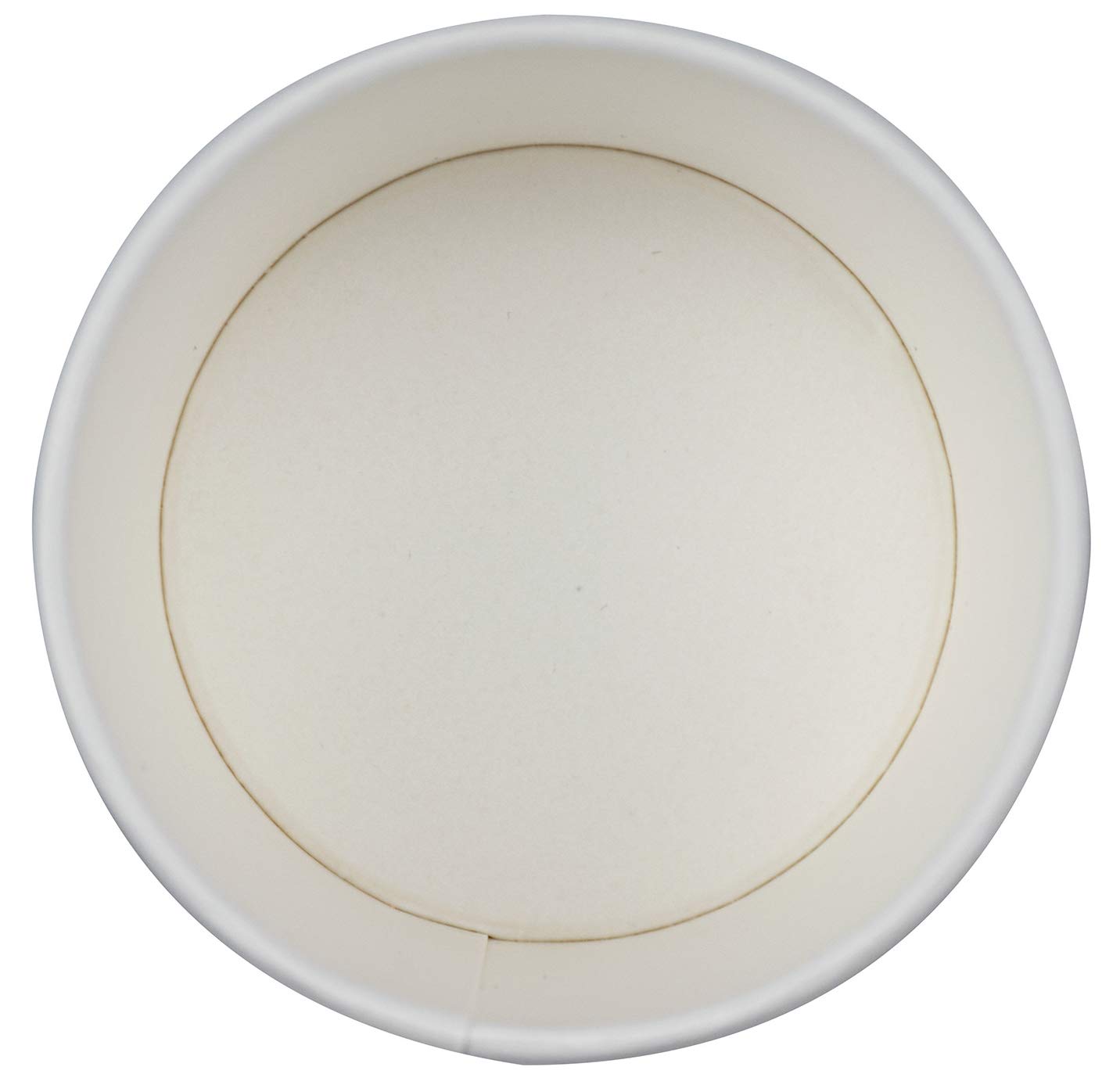 Lawei 100 Pack Paper Ice Cream Cups - 8 Oz Disposable Paper Dessert Bowls for Hot and Cold Food, Soup, Sundae, Frozen Yogurt