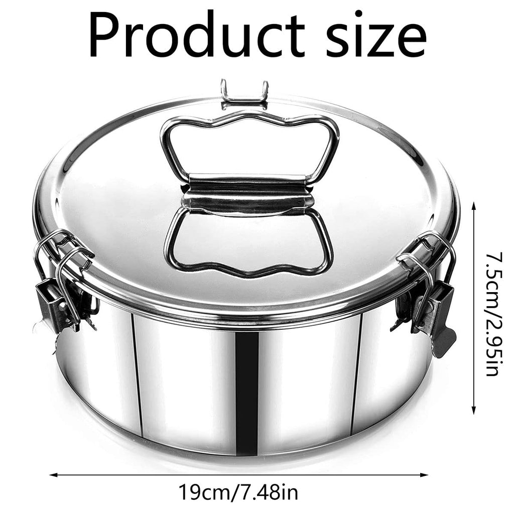 Stainless Steel Flan Mold,Flan Pan, Moldes para Flan - Flaneras,1.5QT Capacity Flanera Flan Maker Portable Round Cake Baking Flan Maker for Chocolate Cake Cupcake Pudding