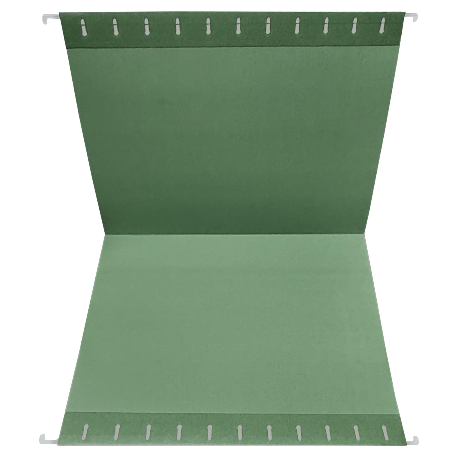 Hanging File Folders, 25 Pack Hanging Folders with 1/5-Cut Tabs, Filing Folders Organizer for Filing Cabinet, Dark Green Letter Size