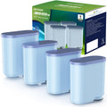 ARETHONE Water Filter for Philips AquaClean: Coffee Filter Replacement Compatible with Philips Aqua Clean Saeco Coffee Espresso Machine CA6903, Reduces Impurities up to 5000 Cups (4 Pack)