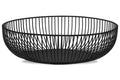 IBWell Black Wire Fruit Basket Fruit Bowl Kitchen Fruit Basket Stand Fruit Bowls for The Counters Metal Fruit Bowl