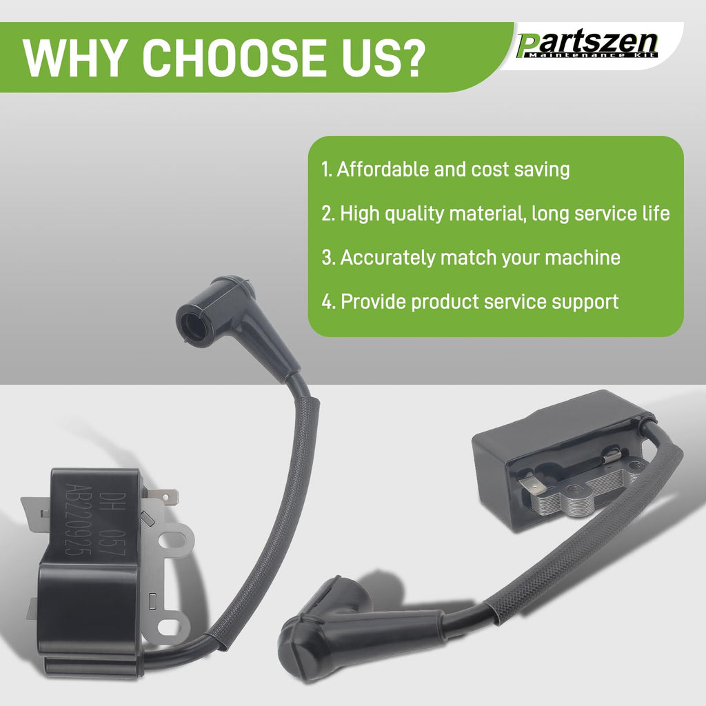 partszen A411000500 Ignition Coil for Echo ES-250 ES250 PB250LN PB252 PB-250 PB250 PB-252 Blower, A411000501 C11907
