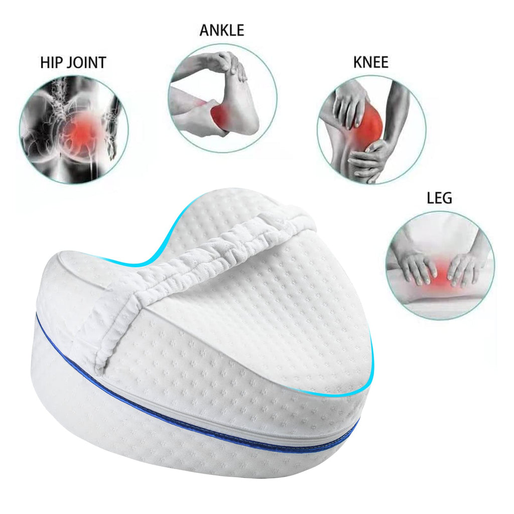 ZJZ Knee Pillow for Side Pillow, Memory Foam Knee Pillow, Suitable for Relieving Leg, Back, Knee Pain, improving Sleep Quality, Butterfly Side Pillow Leg Pillow