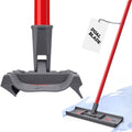 Tyroler Moppy Shmoppy 2-in-1 Mop & Floor Squeegee Heavy Duty 42cm | 100% Silicone Head | 4 Part 140cm Anti-Rust Long Handle Squeegee | Mops for Floors | Floor Mop