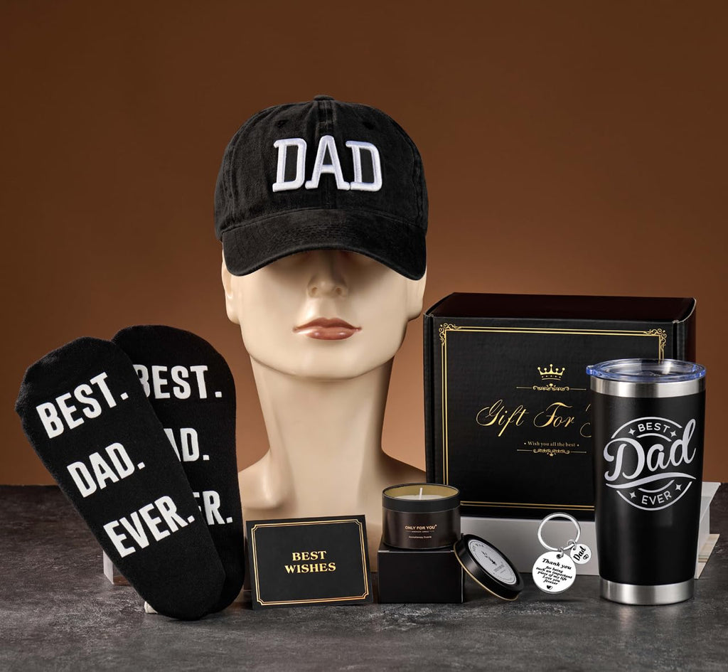 Gifts for Dad, Fathers Day Gift Ideas, from Daughter, Son, Wife, Birthday, Valentine's Day Christmas Day for Dad, Black