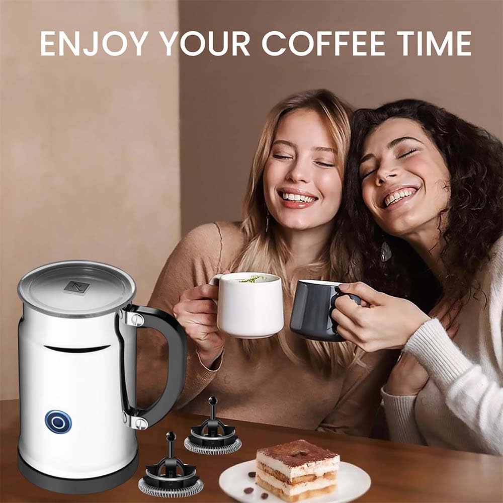 2pcs Stainless Steel Milk Frother Whisk Replacement Parts for Nespresso Aeroccino 3 or 4 Plus, Durable ABS Material Frothing Accessories with Rust Proof Design