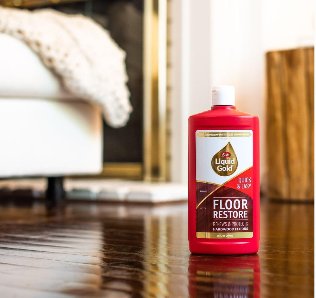 Scott's Liquid Gold Floor Restore - Renews and Protects Hardwood Floors - Restores the colour and natural beauty of hardwood floors - 709ml