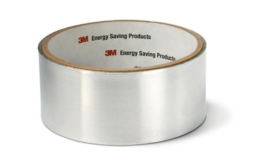 3M 2113NA High-Temperature Flue Tape, 1.5" X 5 yd Silver, 1 Roll/Pack
