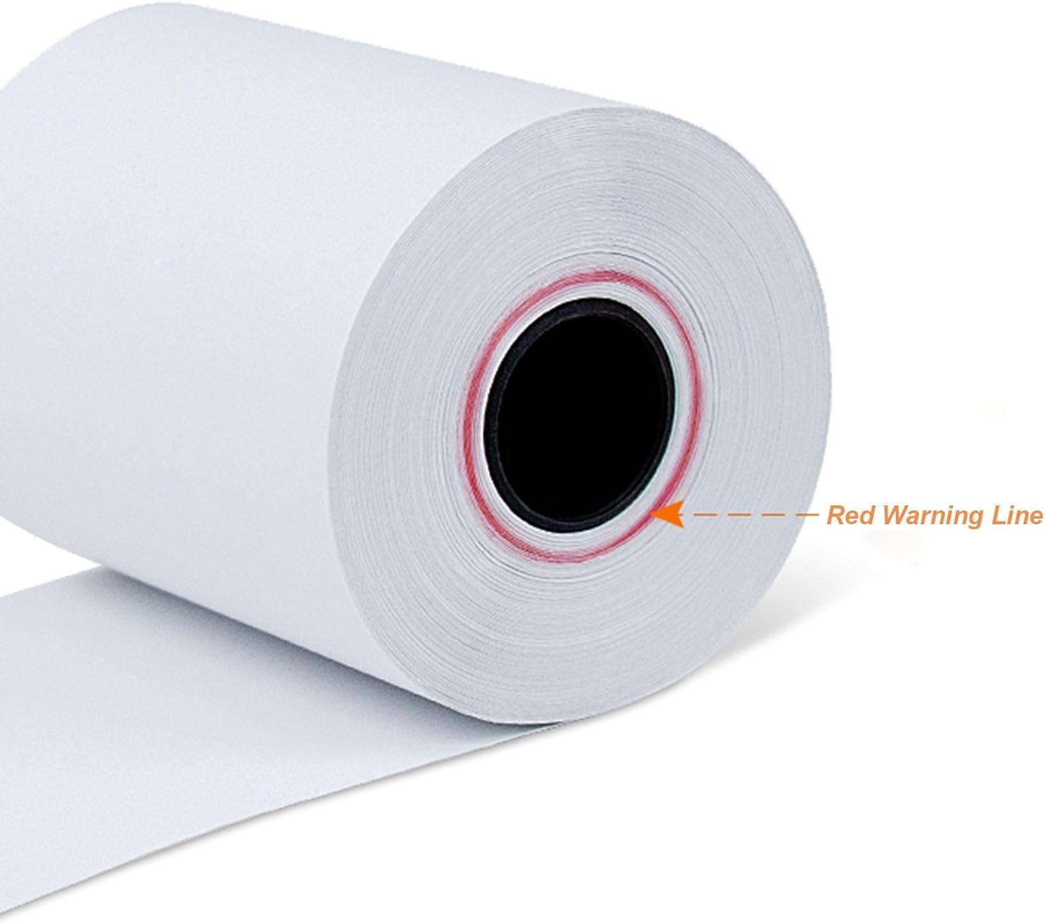 Coopaty 3 1/8 in x 230 ft Thermal Receipt Paper for POS Register (10 Rolls)