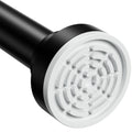 Abiglifty Black Shower Curtain Rod 30~85 Inches, Adjustable Spring Tension Stainless Steel Telescoping Shower Curtain Rods, Non Slip, No Drilling, Sturdy and Durable