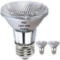Par20 Halogen Light Bulb 120V 50W, 2 Pack High Brightness Par20 Flood, Dimmable Par 20 Warm White 3000K, Long Lifespan Bulb Par 20 E26 Base Great for Track and Recessed Lighting