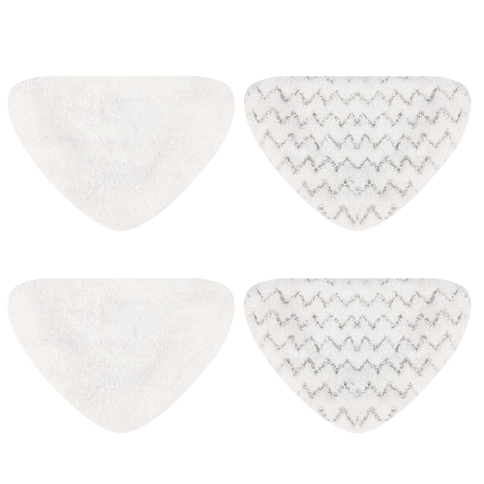 Wisorder 4 Pack Replacement Pads for Bissell PowerEdge and PowerForce Lift-Off Steam Mop 2078, 2165, 20781, 2078C, 2814C Series, Bissel Poweredge Liftoff Pads