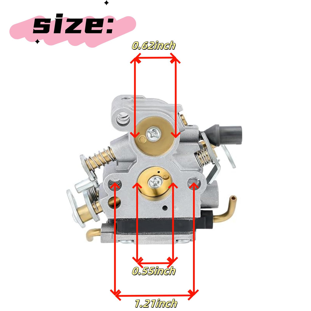 574719402 545072601 Carburetor Kits Fits for Husqvarna 235 235E 236 236E 240 240E 120 120E Chainsaw Parts for Jonsered CS2234 CS2234S CS2238 CS2238S Replaces Zama C1T-W33C CACE376