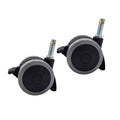 Napoleon 3" Caster Set for Rogue Series and Prestige 500, Black and Grey