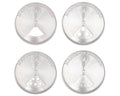Mason Jar Lifestyle Adjustable Spice Shaker Lids for Regular Mouth Mason Jars – 4 Pack Stainless Steel Tops with Shaker and Pour Options – Seasoning Dispenser Lids