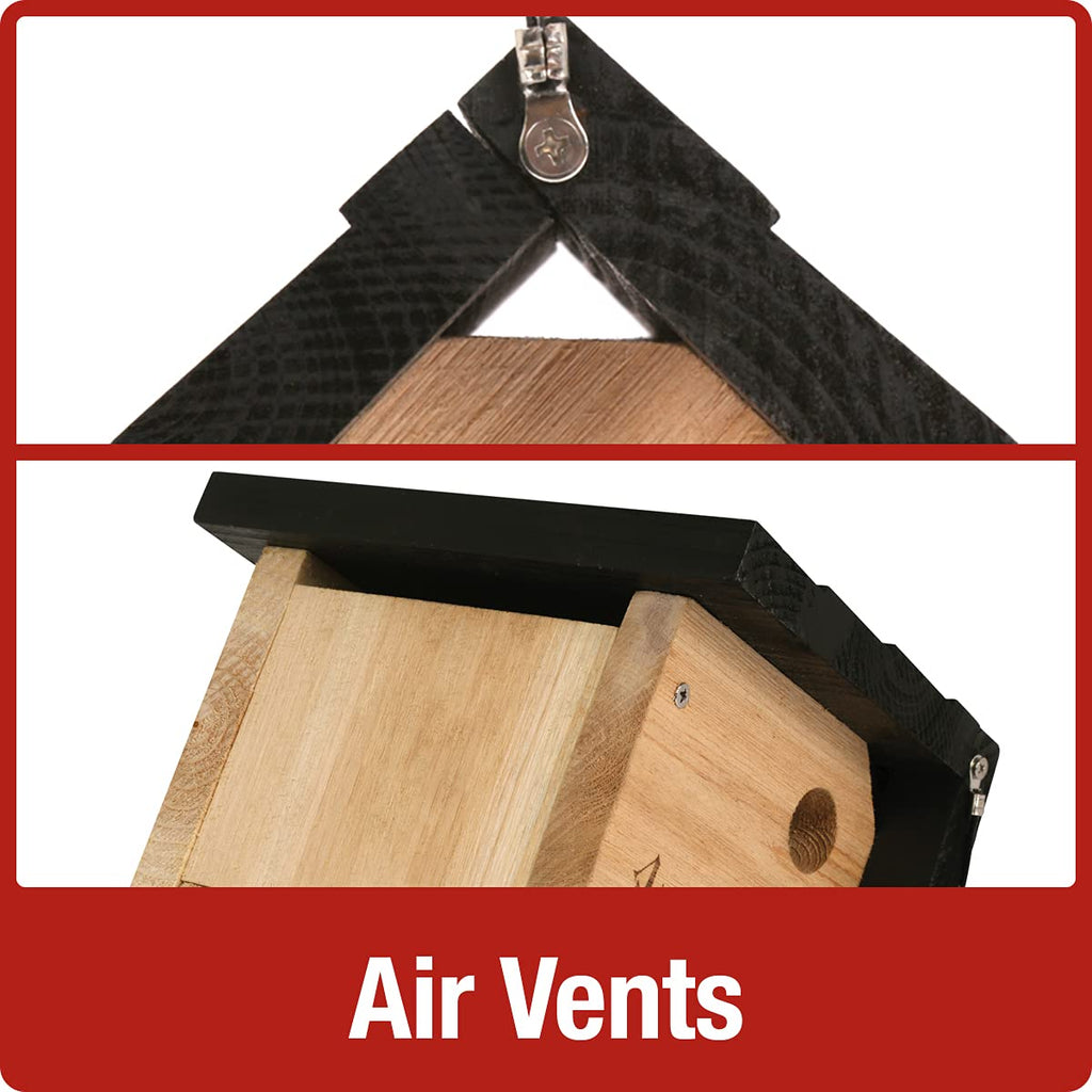 Nature's Way Bird Product CWH1 Cedar Wren House, 8 by 8.875 by 8.125-Inch