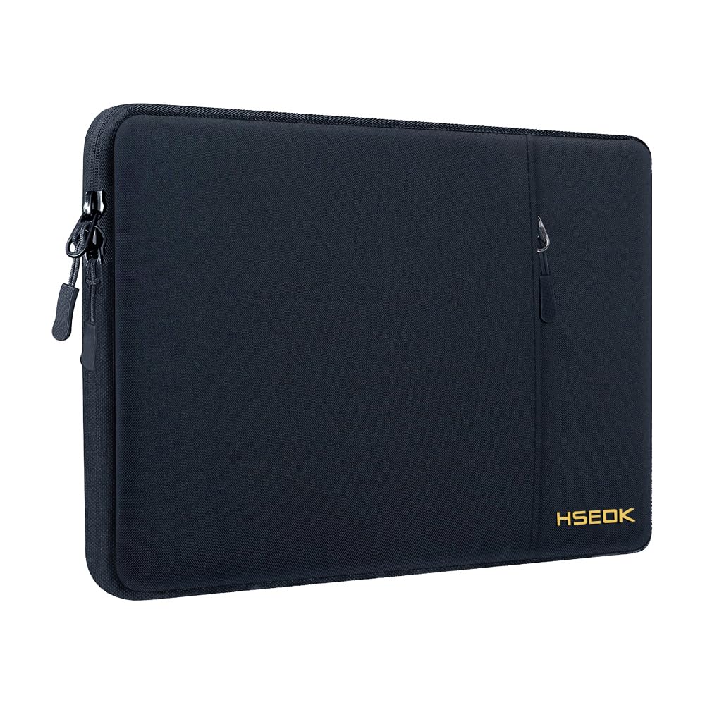 HSEOK Laptop Case 15.6 Inch Sleeve, Shockproof Protective Water Repellent with Accessory Pocket,Compatible with Mac Pro 16 inch 2025-2019, Sleeve Bag for Most 15 15.6 16 Notebooks,B01K01