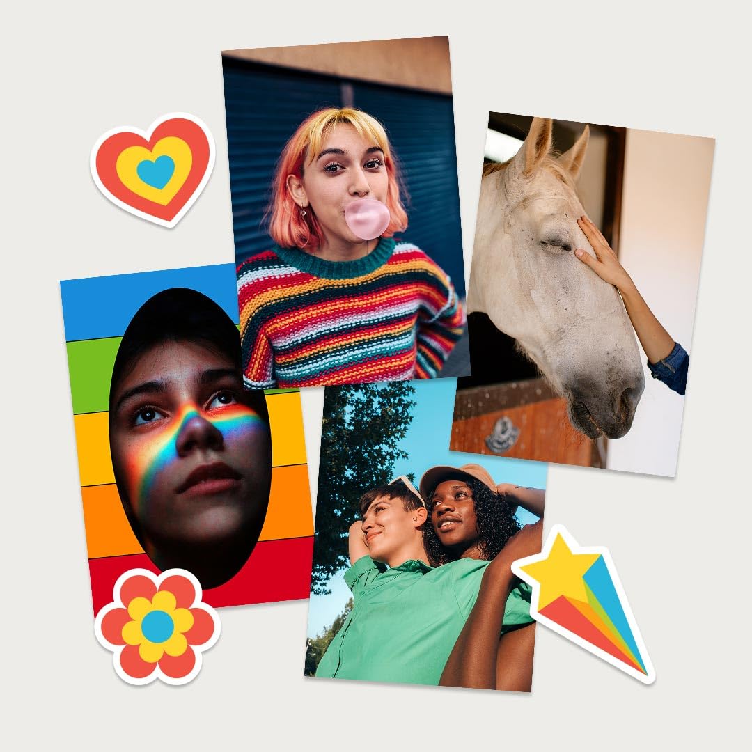 Polaroid Hi-Print Paper - 2x3 Photo Paper Cardridge - 20 Photos (6355)