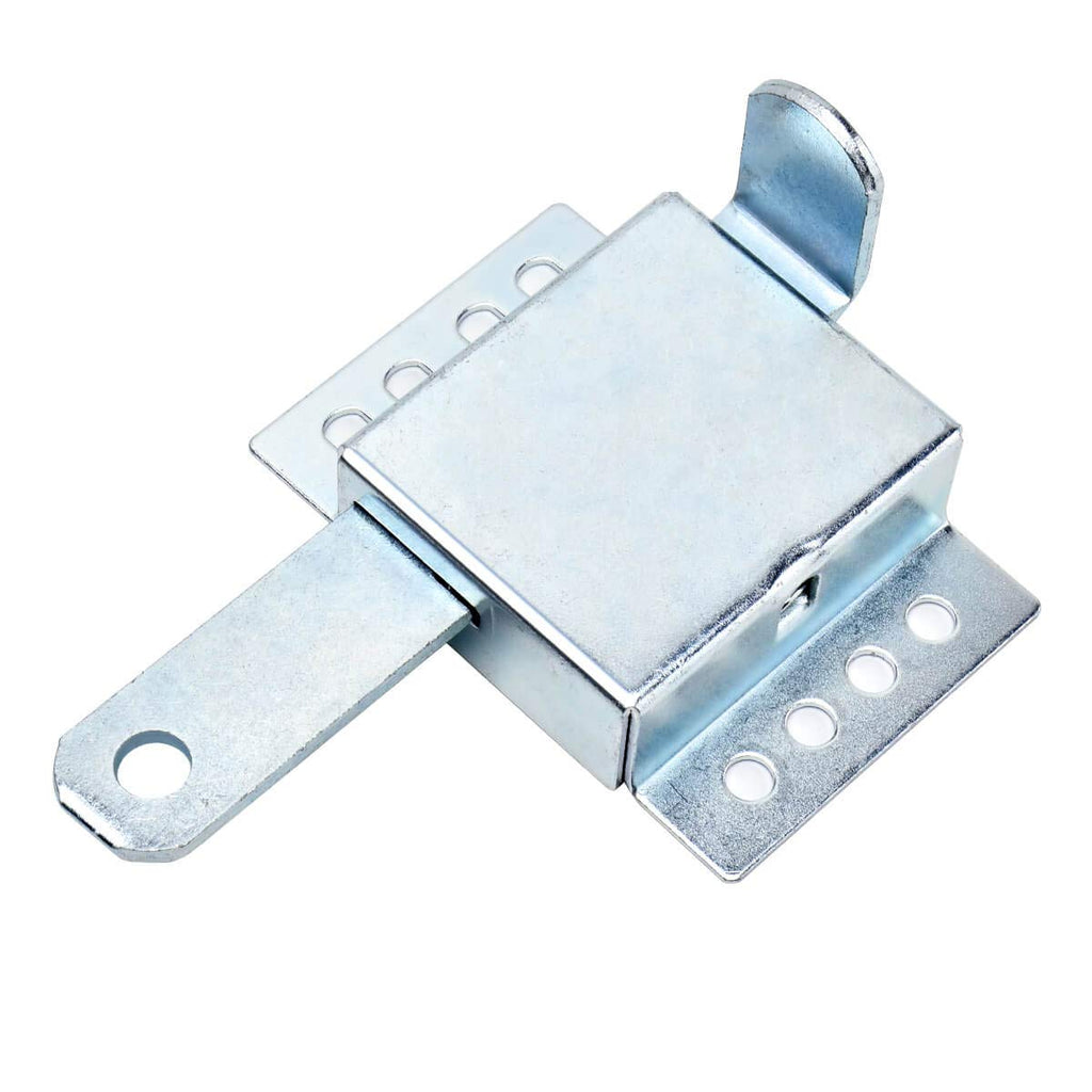 2 Pack Heavy Duty Inside Deadlock - Galvanized Steel Garage Door Side Lock/Housing Extra Security Lock for Most Garage Door