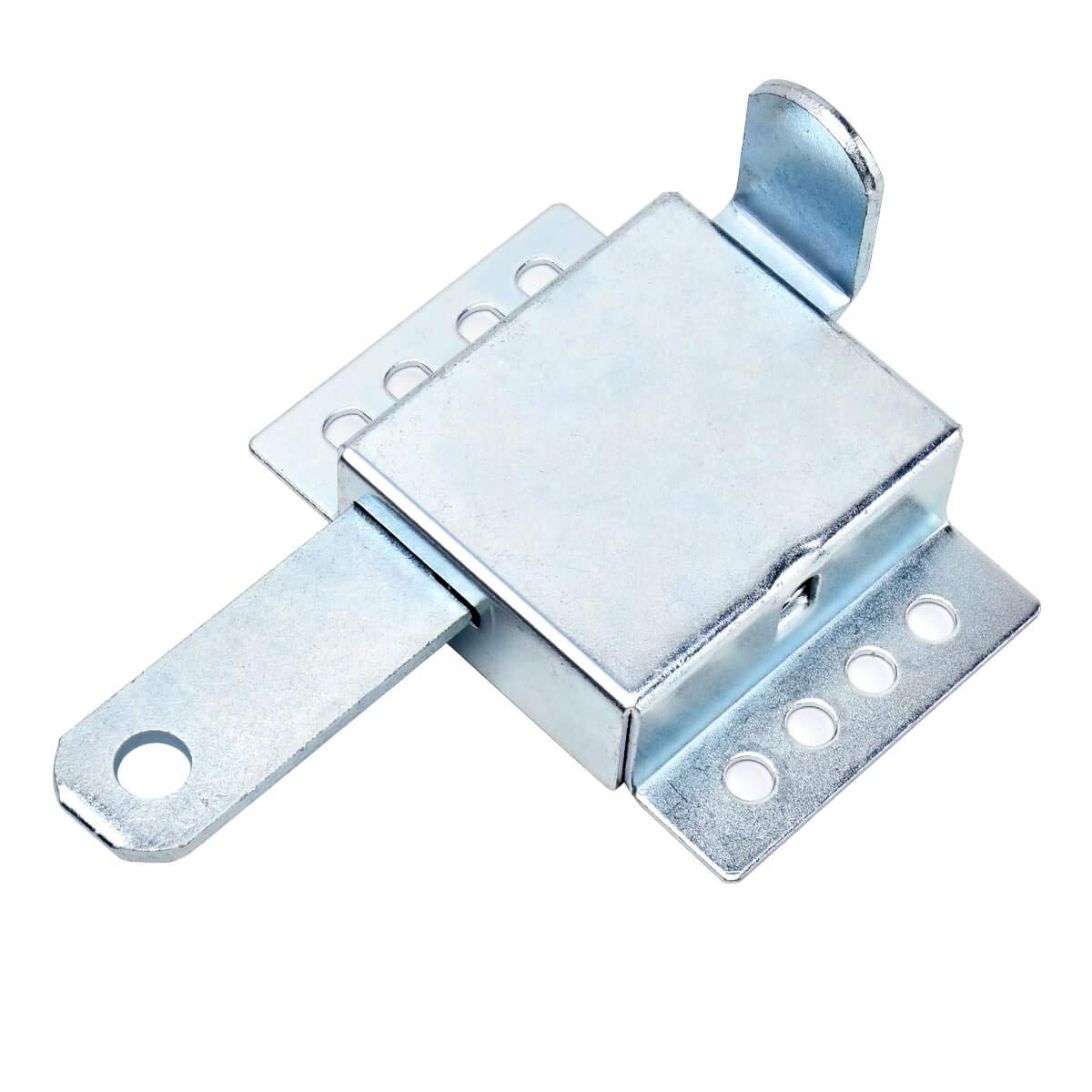 2 Pack Heavy Duty Inside Deadlock - Galvanized Steel Garage Door Side Lock/Housing Extra Security Lock for Most Garage Door