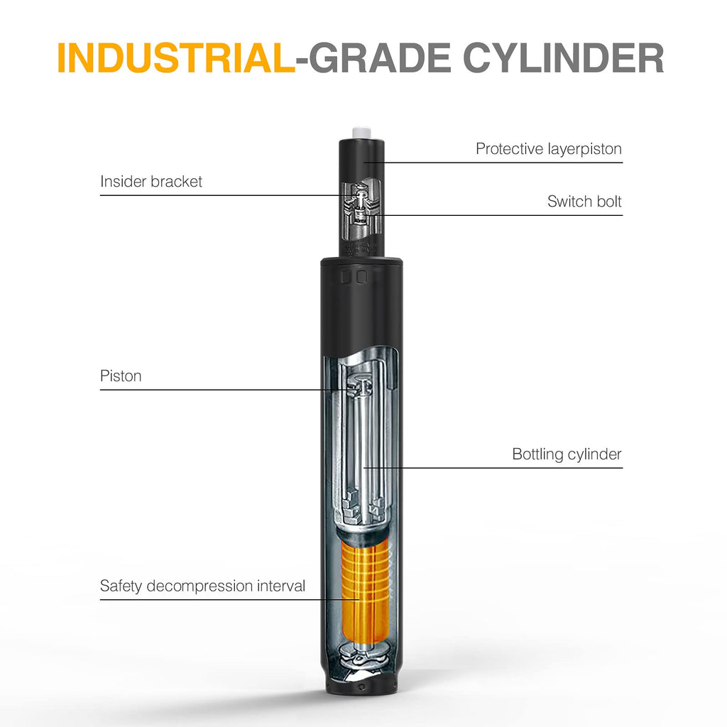 Office Chair Cylinder Replacement,Heavy-Duty Gas Lift Cylinder Fits Most Chairs,Highest End Class 4 Hydraulic Pneumatic Piston, Universal Size