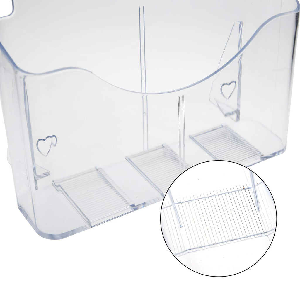 Yarlung 2 Pack Acrylic Brochure Holder, 8.5 x 11 Inches Clear Booklet Display Stand for Desk or Wall Mount, Plastic Countertop Organizer for Menu, Pamphlet, Literature, Document, Magazine, Journals
