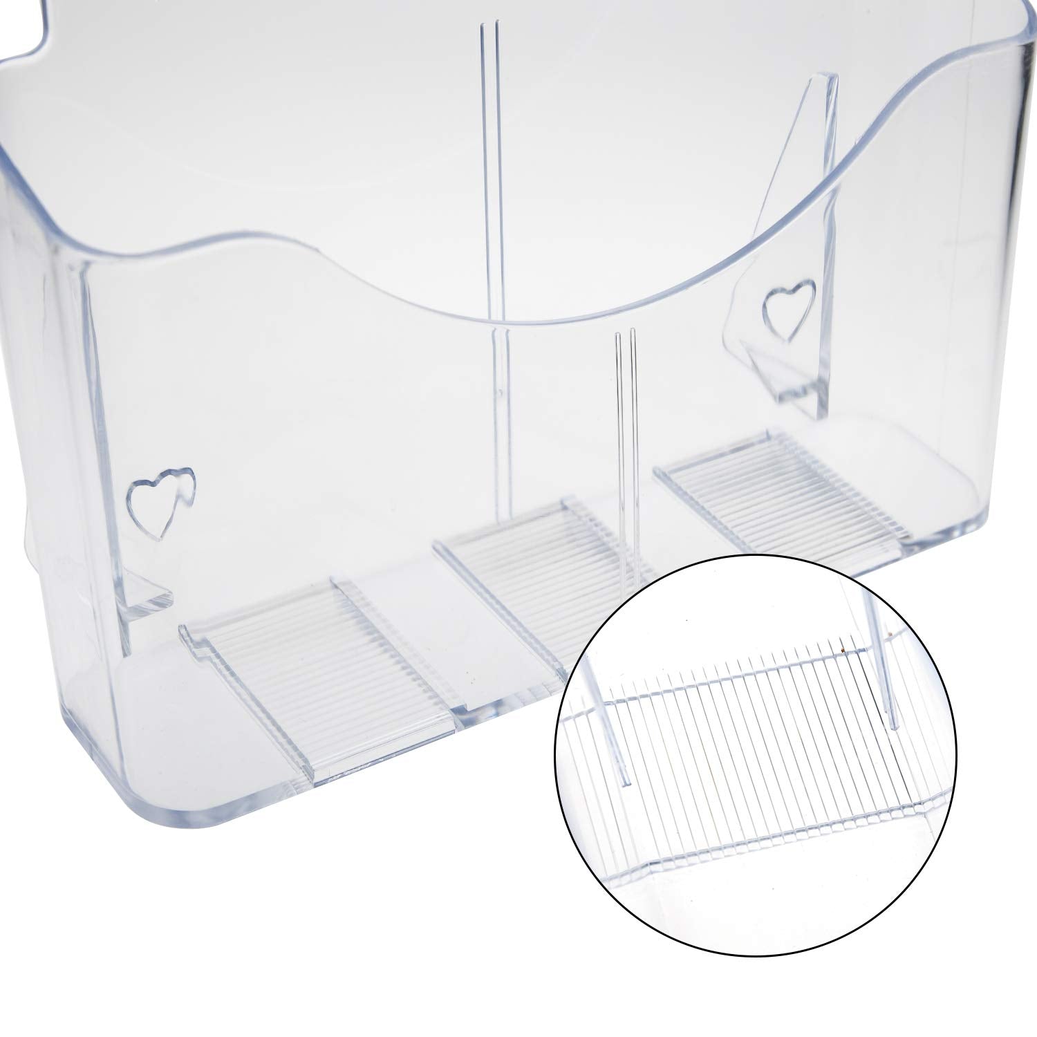 Yarlung 2 Pack Acrylic Brochure Holder, 8.5 x 11 Inches Clear Booklet Display Stand for Desk or Wall Mount, Plastic Countertop Organizer for Menu, Pamphlet, Literature, Document, Magazine, Journals