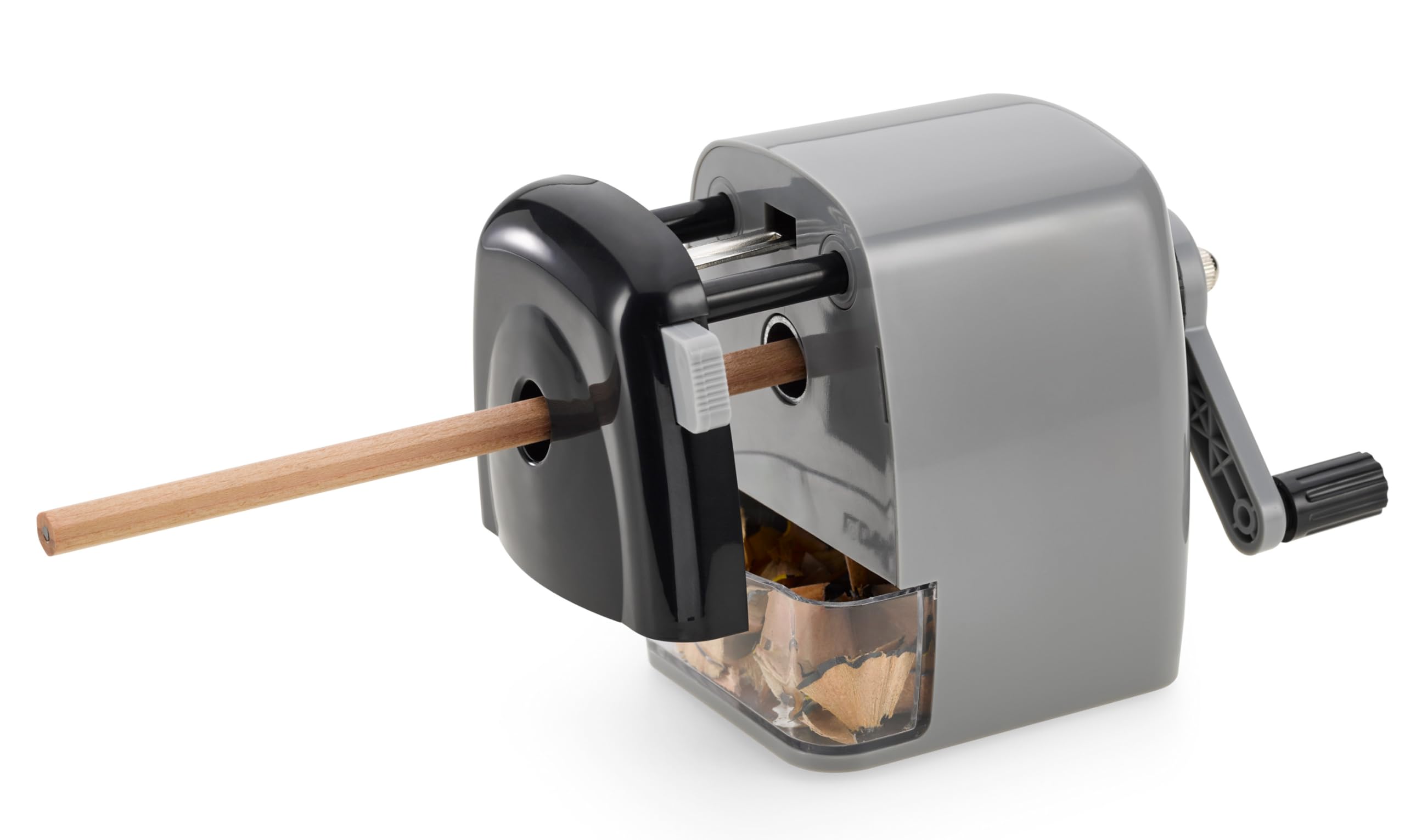 Dahle 133 Pencil Sharpener w/Automatic Cutting System, Adjustable Point, Accepts Graphite & Oversized Artist Pencils
