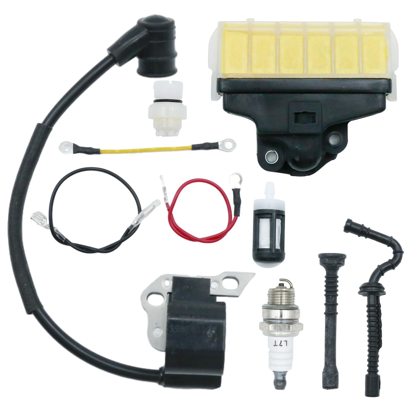 VIKKSAER 00004001306 Ignition Coil Module, Replacement for STIHL 020 020T 021 023 025 MS210 MS230 MS250 Chainsaw