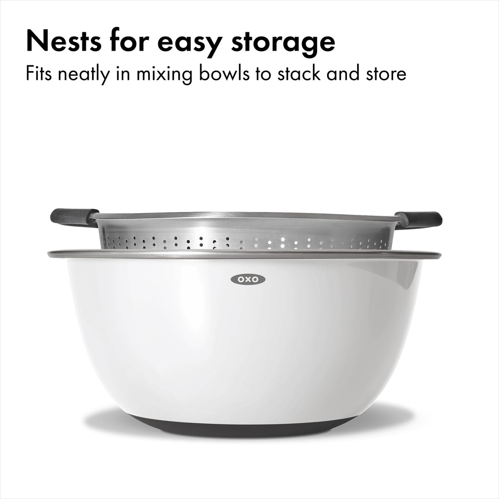 OXO Good Grips Stainless Steel 5 qt./ 4.7 L Colander