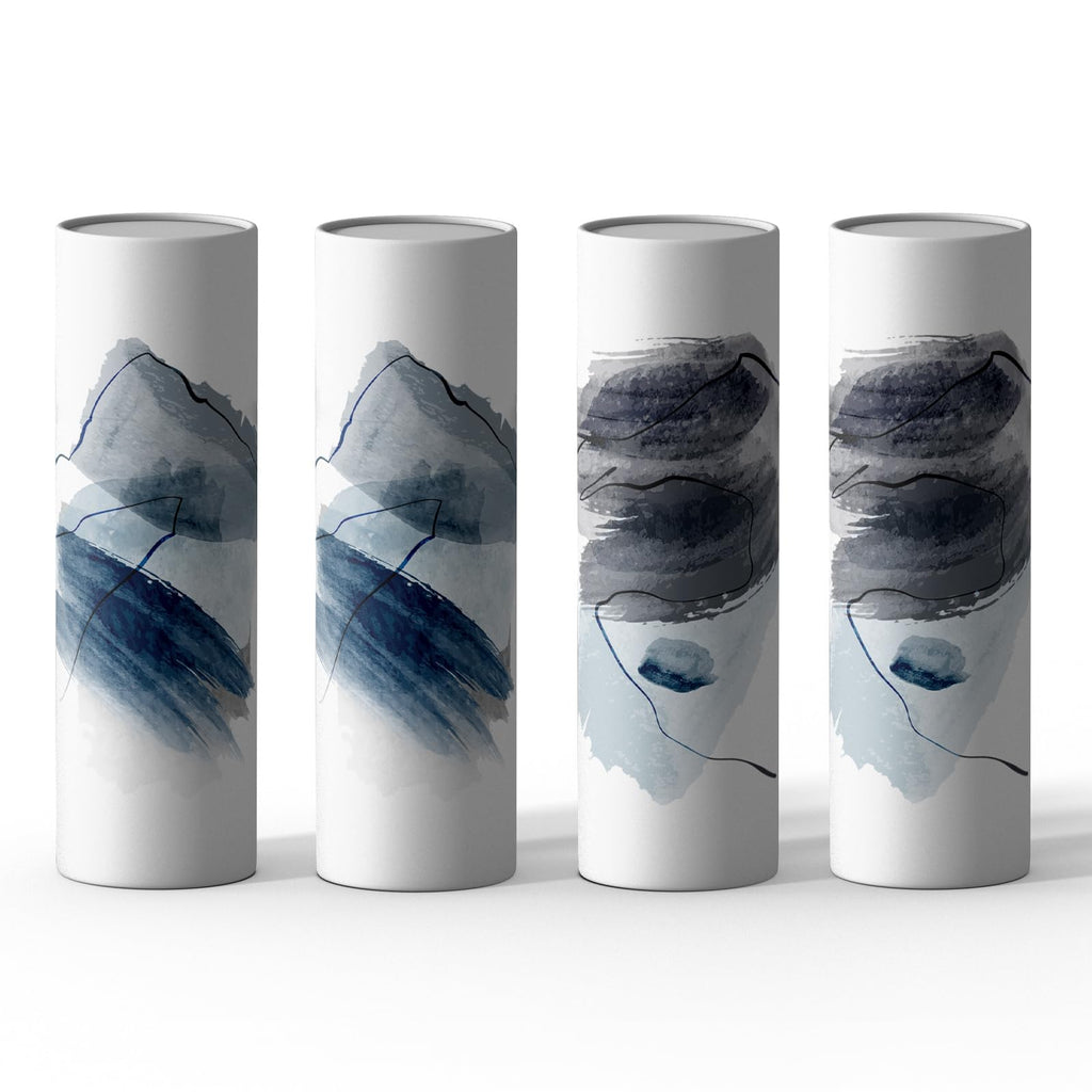 Car Tissue Holder With Facial Tissues 4PK - Cylinder Box Container for Cup Holder