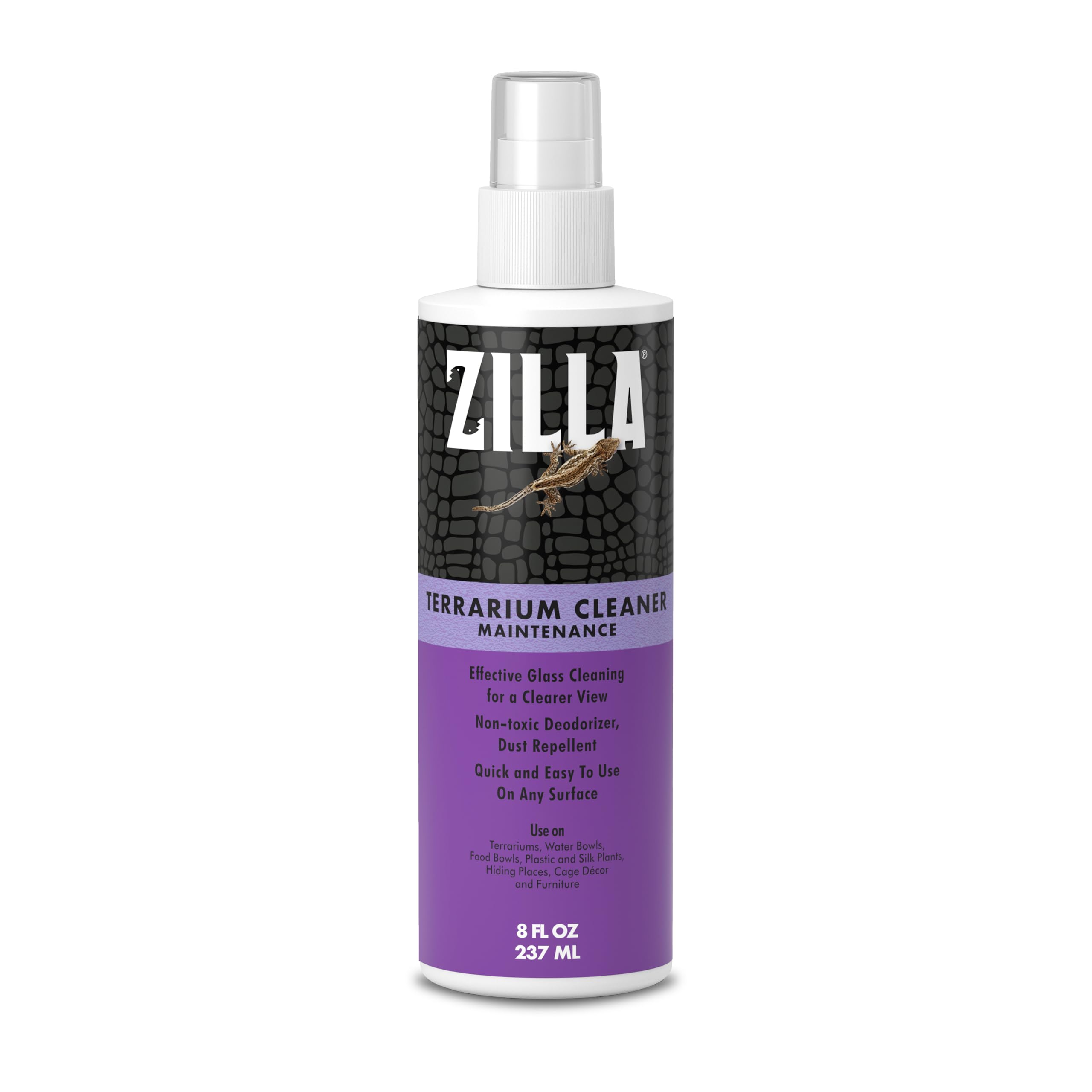 Zilla Reptile Terrarium Cleaner, 2 x 7.4 x 2